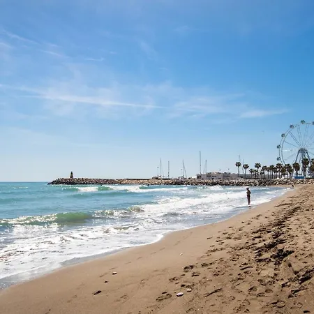 Aloha Marina Private 1st Line Ocean Carihuela Appartement